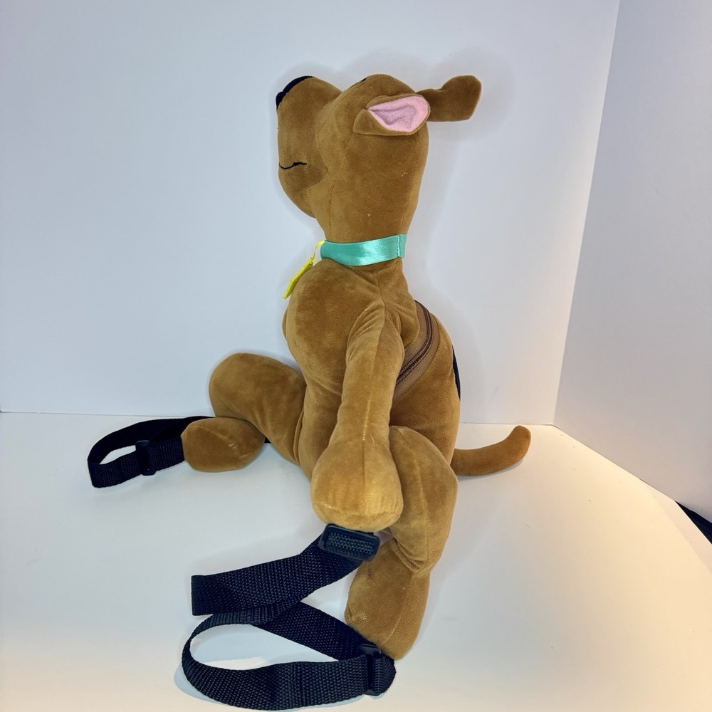 Scooby-Doo Plush Backpack Purse Hanna-Barbera 2023 15" - Picture 4 of 12